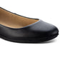 Sapatos baixos Eliana femininos Sun + Stone, pretos, tamanho 9 M