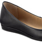 Sapatos baixos Eliana femininos Sun + Stone, pretos, tamanho 12 M