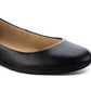 Sapatos baixos Eliana femininos Sun + Stone, pretos, tamanho 12 M