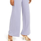 Macacão feminino Bar III sem mangas com perna reta, roxo, tamanho 10