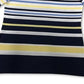 Karen Scott Blusa Listrada Manga Cotovelo Feminina Amarela Tamanho P