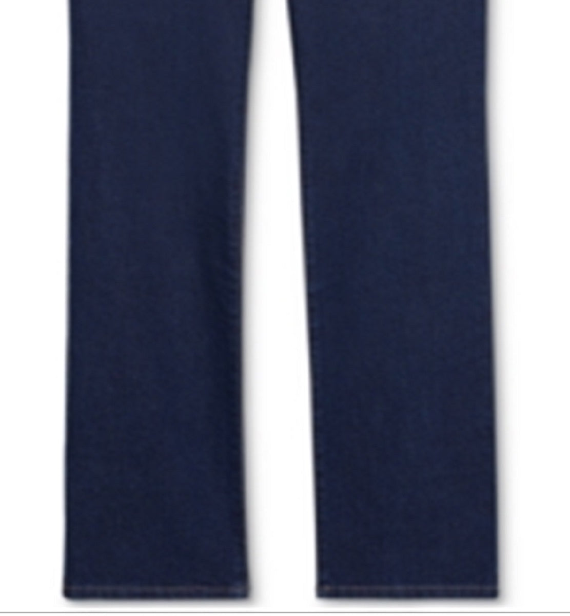 Calça jeans feminina Charter Club Lexington Tummy Control, perna reta, azul, tamanho 4