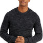 Suéter de gola redonda masculino INC International Concepts Page, preto, tamanho médio