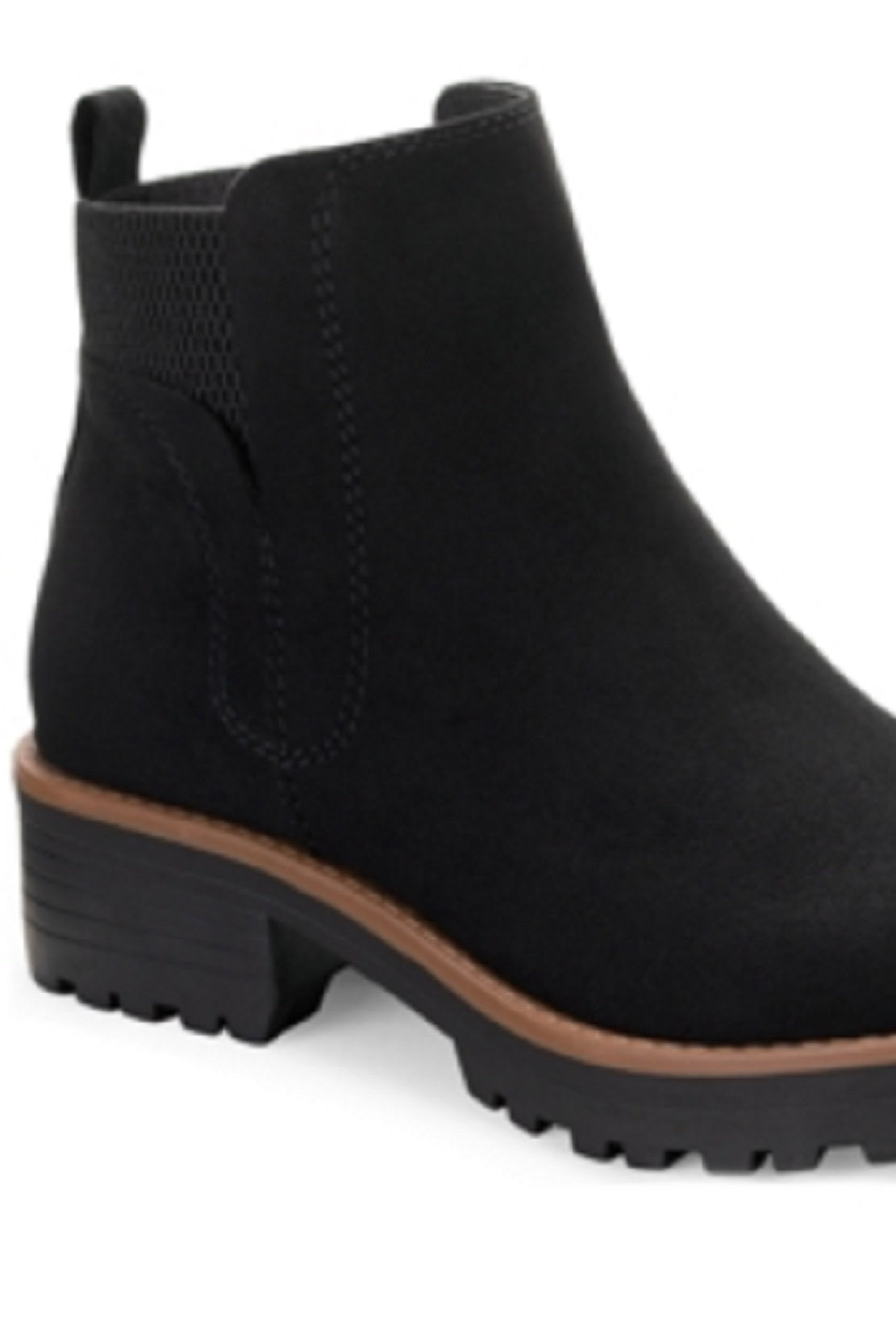 Botas femininas Kandy Sun + Stone pretas tamanho 10 M