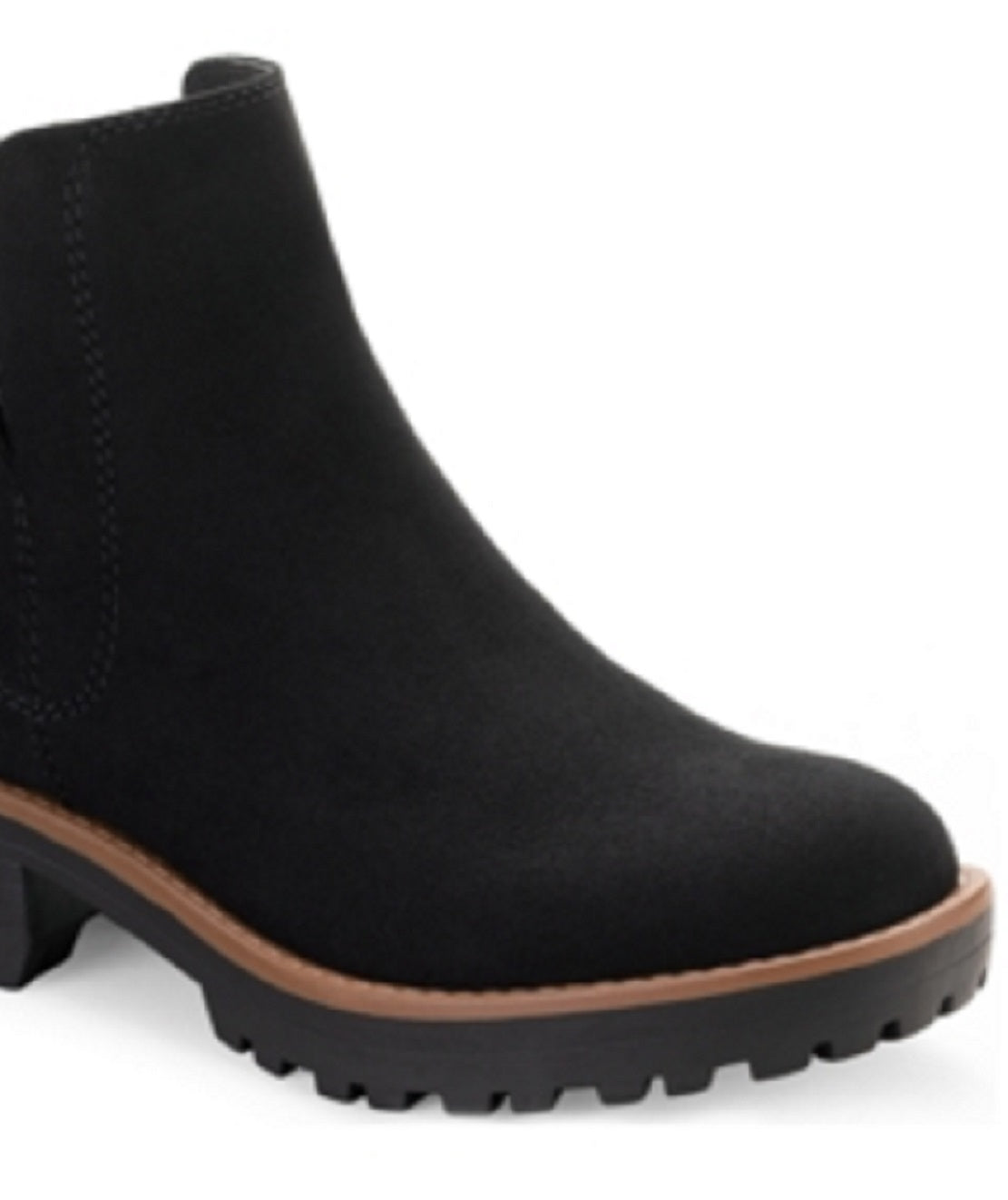Botas femininas Kandy Sun + Stone pretas tamanho 10 M