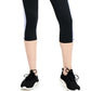 Leggings cropped femininas Ideology Colorblocked cinza tamanho médio