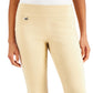 Calça Capri Essential Pull On Feminina Alfani com Controle de Barriga Marrom Tamanho 10