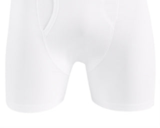 Cueca boxer masculina Alfani Air Mesh de secagem rápida com absorção de umidade, branca, tamanho extragrande