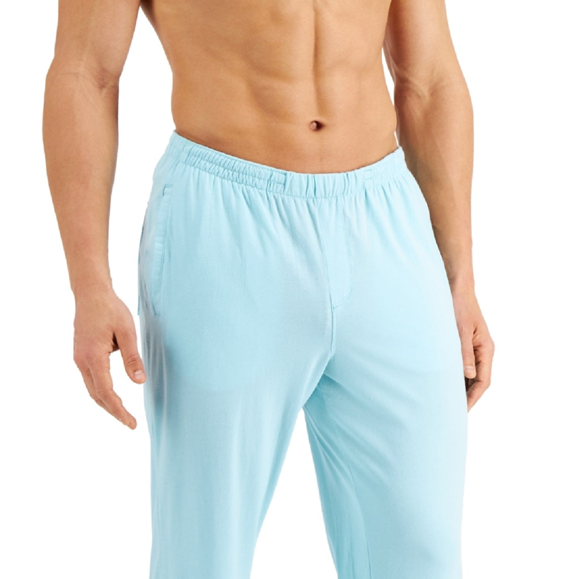 Calça de pijama de secagem rápida Alfani masculina, azul, tamanho grande