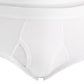 Cuecas Masculinas Club Room - Pacote com 8 unidades - Brancas - Tamanho Médio