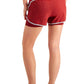 ID Ideology Shorts Feminino Performance Layered Look Vermelho Tamanho P