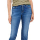 Calça jeans skinny feminina Style &amp; Co Curvy-Fit, azul, tamanho 10, pequena