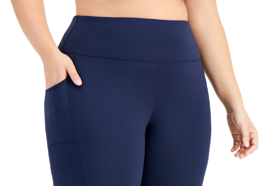 ID Ideology Shorts de ciclismo feminino azul tamanho 3X