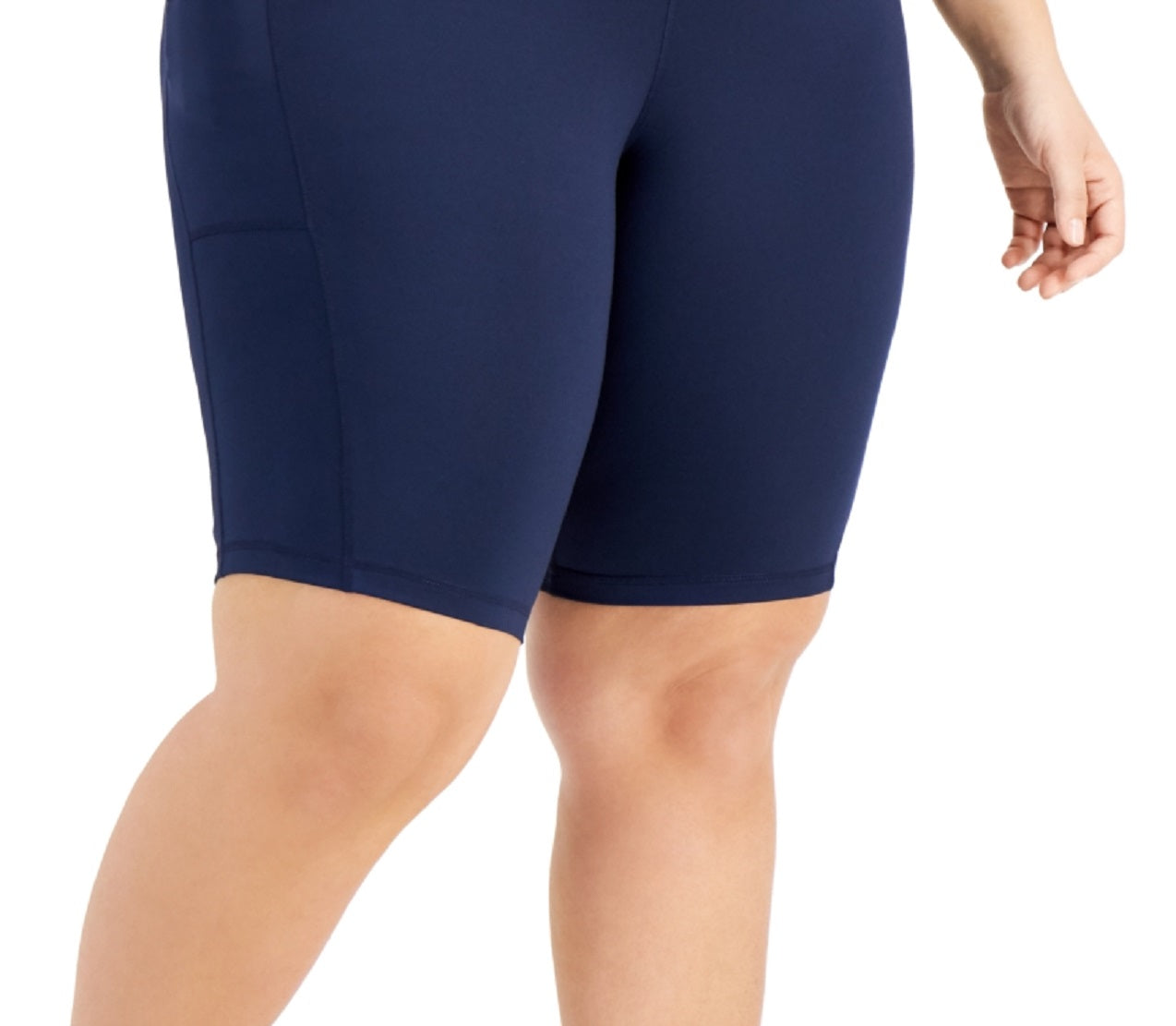 ID Ideology Shorts de ciclismo feminino azul tamanho 3X