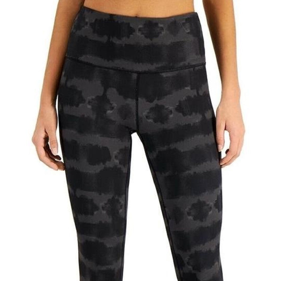 Leggings reversíveis femininas ID Ideology, pretas, tamanho médio