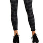 Leggings reversíveis femininas ID Ideology, pretas, tamanho médio