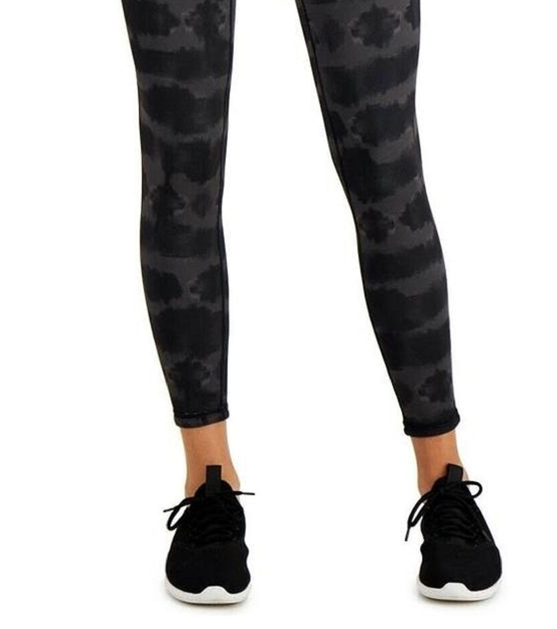 Leggings reversíveis femininas ID Ideology, pretas, tamanho médio