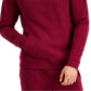 ID Ideology Moletom com capuz masculino de lã sólida vermelho tamanho XX-G