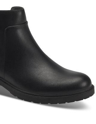 Botas femininas Giani Bernini Brennin com fivela, pretas, tamanho 5,5 M