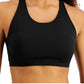 Conjunto de moletom feminino ID Ideology Sutiã esportivo de baixo impacto preto tamanho médio