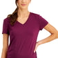 Camiseta feminina para maternidade ID Ideology, roxa, tamanho grande