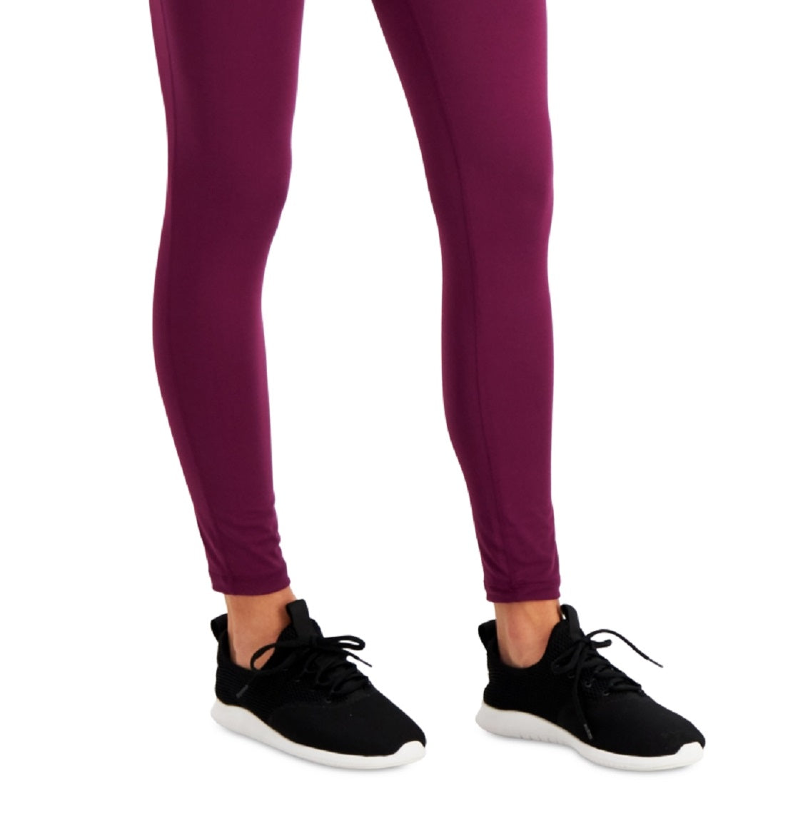 Leggings femininas para maternidade ID Ideology, roxas, tamanho médio