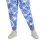 Calça jogger feminina tie-dye ID Ideology azul tamanho 3X