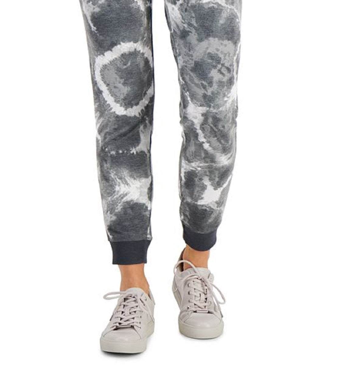 Calça de corrida feminina Ideology Radial Marks Slim Fit cinza tamanho XX-G