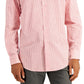 Camisa social xadrez masculina Club Room Regular Fit Vermelha Tamanho X-G