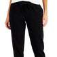 Calça de moletom feminina ID Ideology, preta, tamanho XX-G