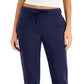 Calça jogger feminina Ideology Fleece azul tamanho médio
