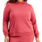 ID Ideology Moletom com capuz feminino plus size vermelho tamanho 1X