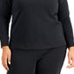 ID Ideology Moletom Feminino Preto Tamanho 3X