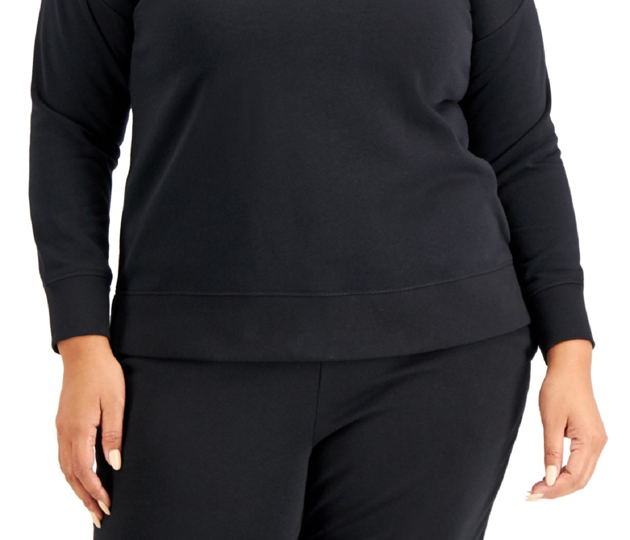 ID Ideology Moletom Feminino Preto Tamanho 3X