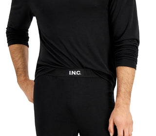 Pijama masculino INC International Concepts, preto, tamanho XX-G