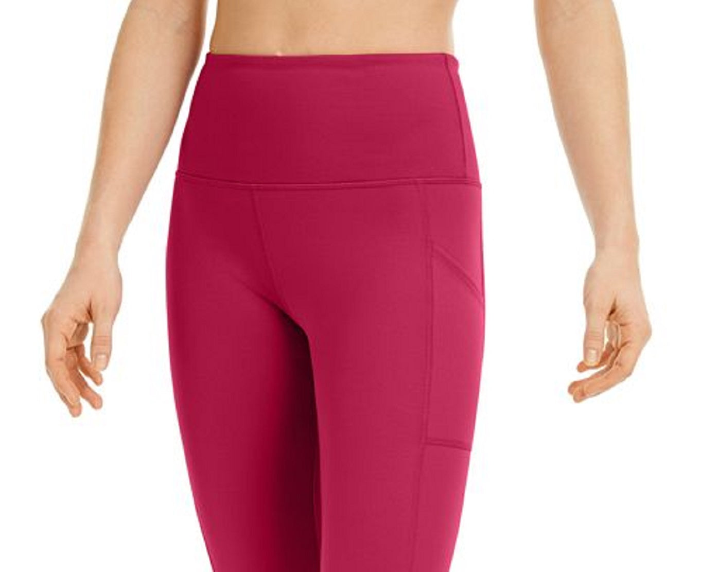 ID Ideology Leggings femininas de compressão com cintura alta e bolso lateral, tamanho X-S