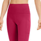 ID Ideology Leggings femininas de compressão com cintura alta e bolso lateral, rosa, tamanho médio