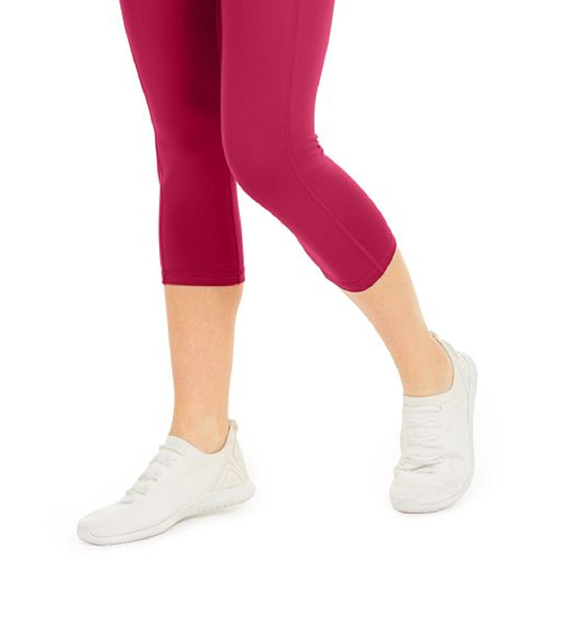 ID Ideology Leggings femininas de compressão com cintura alta e bolso lateral, rosa, tamanho médio