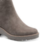Botas femininas Giani Bernini Vaass Wedge marrom tamanho 9 M