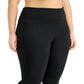 Conjunto de moletom feminino ID Ideology, leggings, preto, tamanho 1X