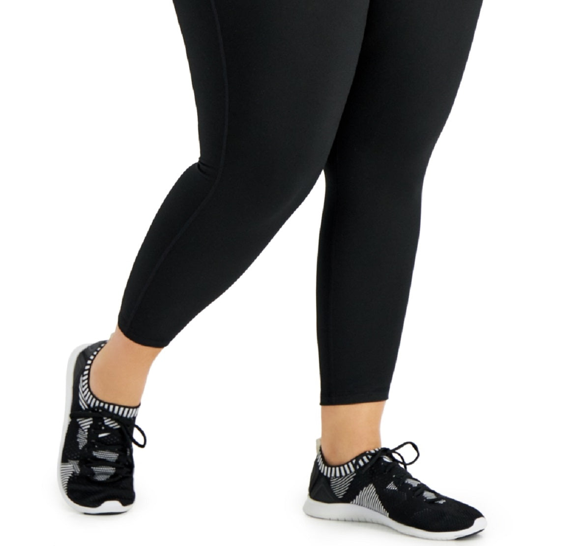 Conjunto de moletom feminino ID Ideology, leggings, preto, tamanho 1X