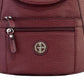 Mochila Pebble Feminina Giani Bernini Vermelha Tamanho Regular