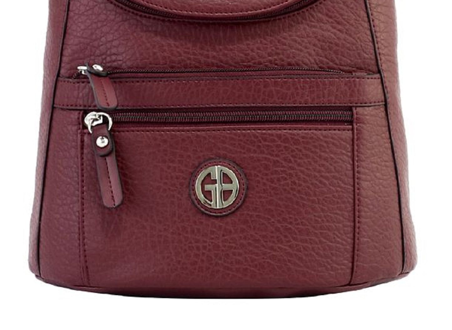 Mochila Pebble Feminina Giani Bernini Vermelha Tamanho Regular