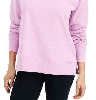 ID Ideology Moletom Feminino Fleece Roxo Tamanho P