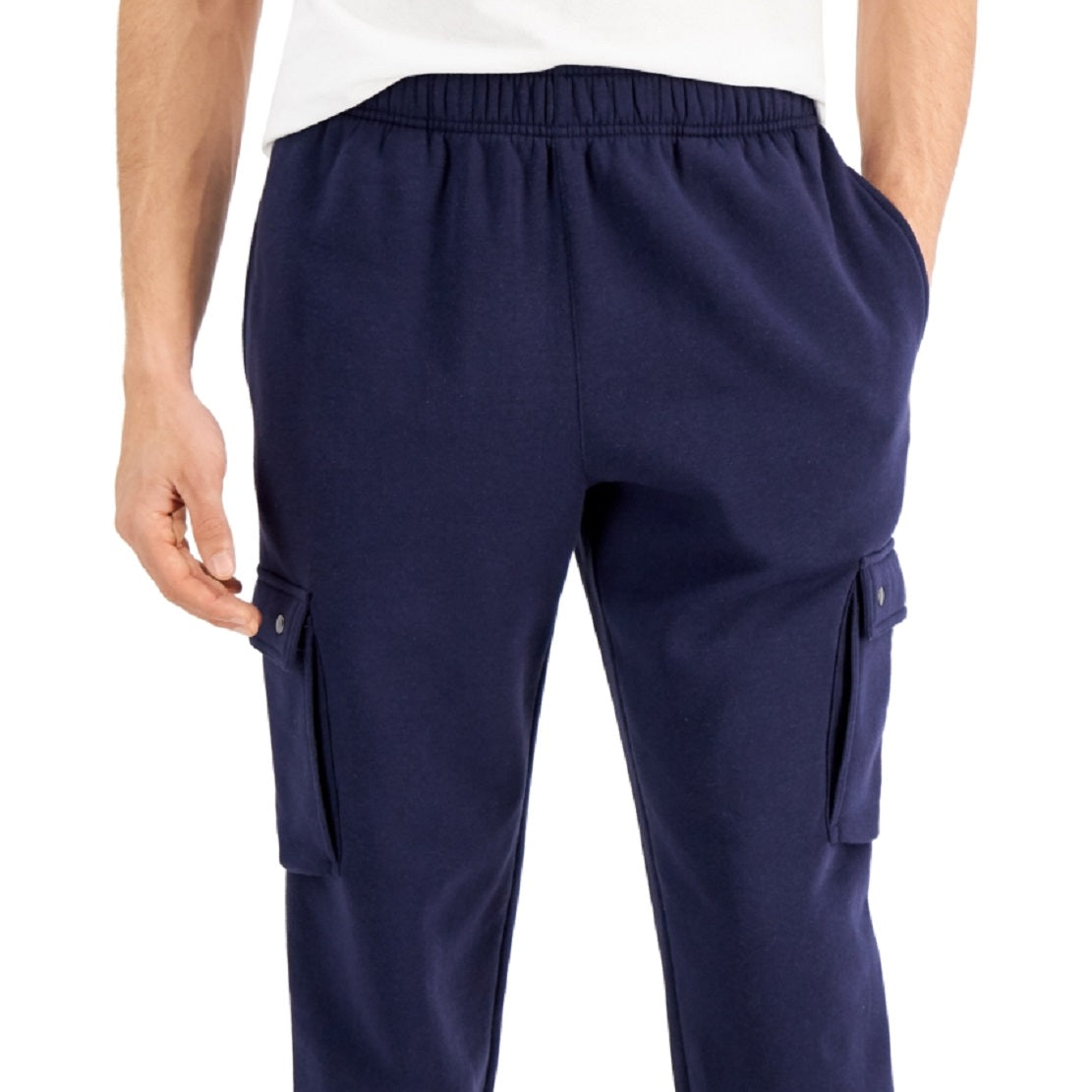 Calça cargo jogger masculina ID Ideology azul tamanho médio