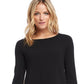 Karen Kane Suéter Feminino Leopardo Preto Tamanho Grande