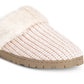 Pantufas femininas Dr. Scholl's Sunday Scuff rosa tamanho 10 M