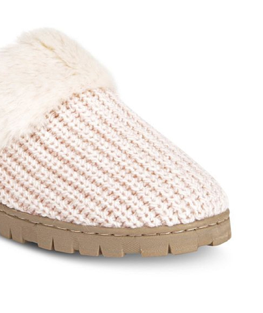 Pantufas femininas Dr. Scholl's Sunday Scuff rosa tamanho 6 M