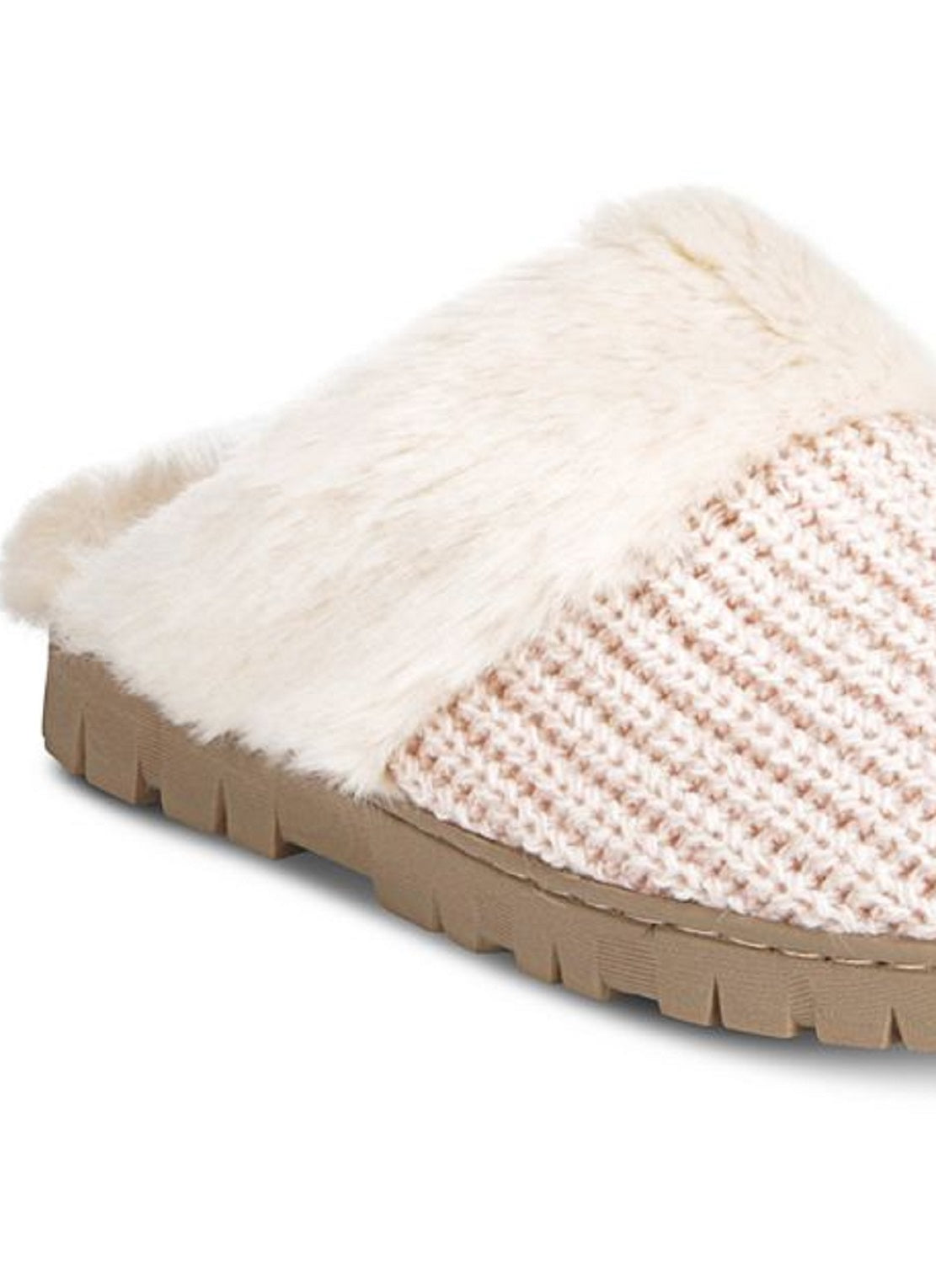 Pantufas femininas Dr. Scholl's Sunday Scuff rosa tamanho 6 M