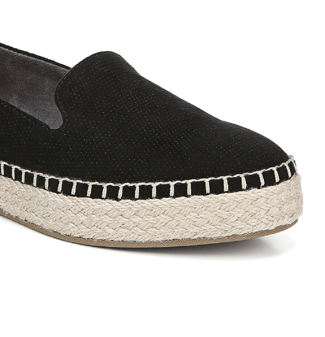 Mocassim Dr. Scholl's Find Me Espadrille Feminino Preto Tamanho 8 M